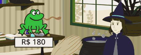 Como contabilizar o preço de carrinho de compras usando variáveis